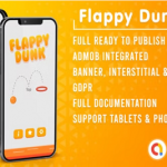 Flappy Dunk Unity Game With Admob Ads