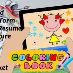 Coloring Book Kids Game | Unity Project With Admob for Android and iOS