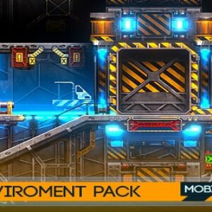 2D Sci-Fi Industrial Environment Pack